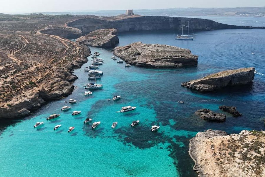 Mellieha: Comino, Crystal & Blue Lagoon, Caves, Private Speedboat Malta