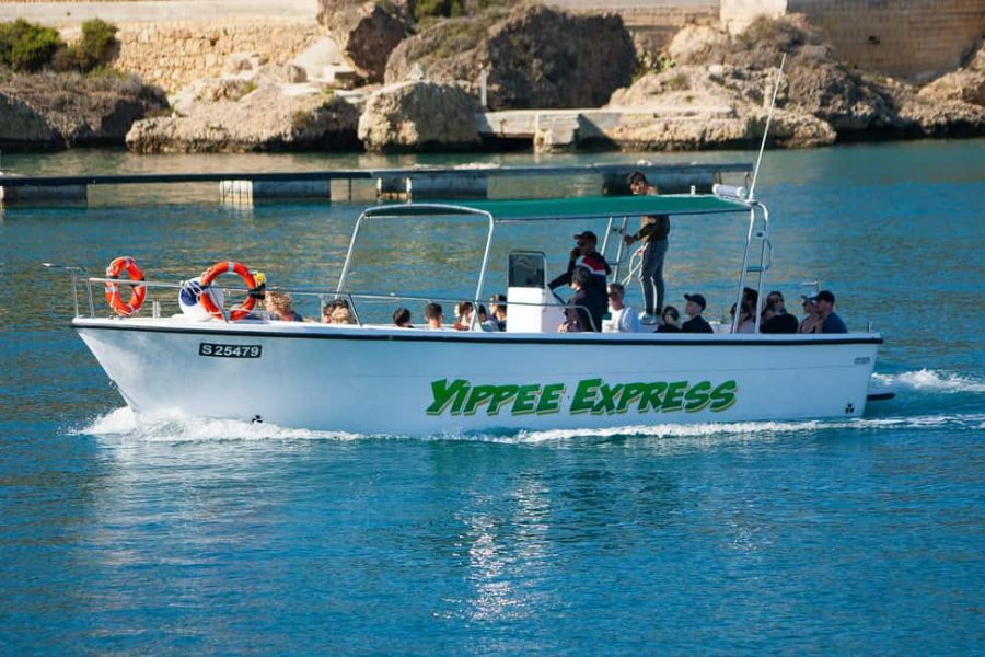 Mellieha: Private Boat Charter – Comino, Parts of Gozo