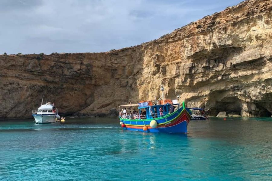 Mellieha: Private charter to Crystal & Blue lagoon & Caves