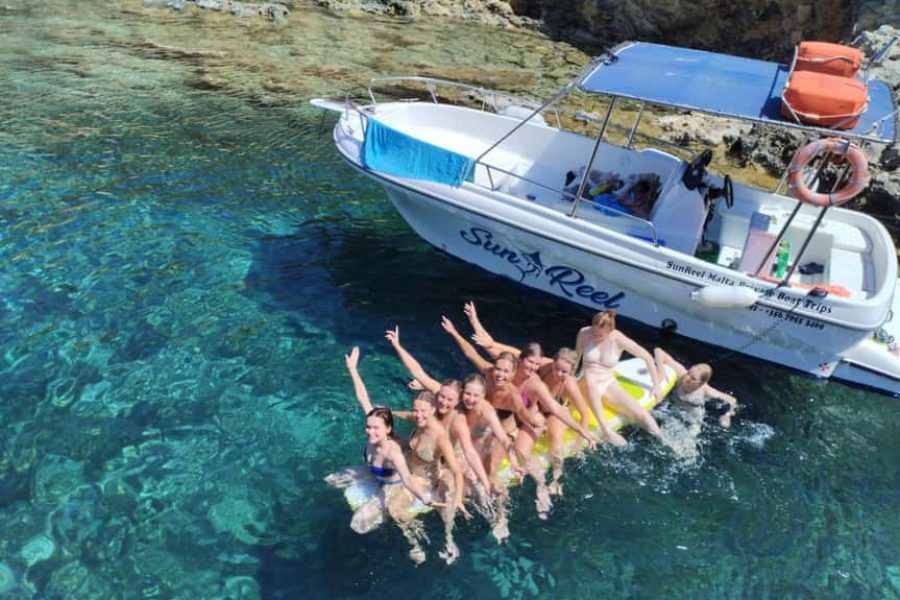 Mellieha: Blue Lagoon, Comino & Gozo Private Boat Cruise & Trips