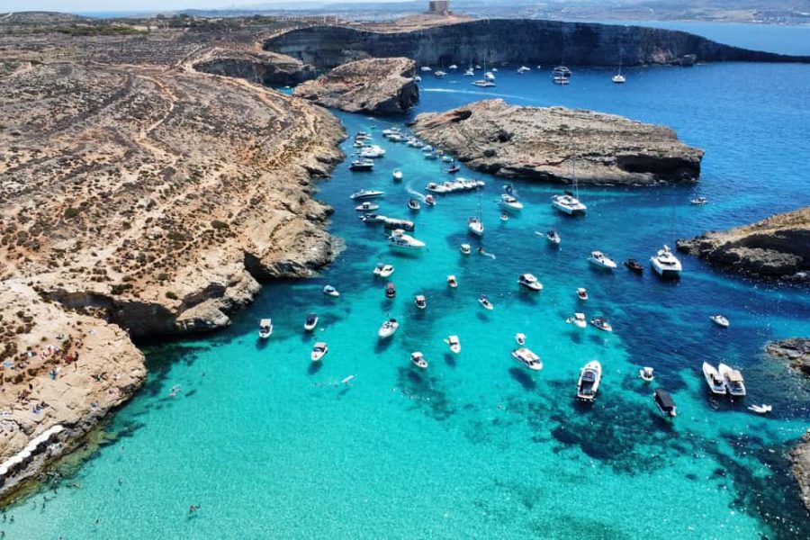 Mellieha: Boat Charter Malta, Blue Lagoon, Comino & Gozo Boat Trip